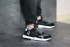 Кроссовки Мужские Adidas Nite Jogger Boost (Черные с Белым) Реплика