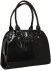 Женская сумка лак черная 973