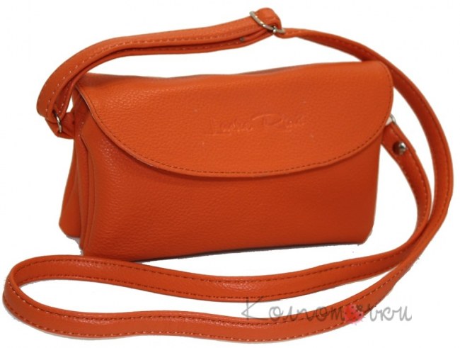 Женская сумка оранжевая 984
