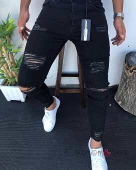 Стильні Рвані Чоловічі Джинси Стильні Рвані Чоловічі Джинси