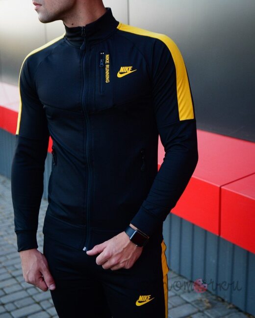 Мужской Спортивный Костюм Nike Running Мужской Спортивный Костюм Nike Running