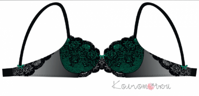 Комплект нижньої жіночої білизни LUNA L772-1A\1B-PG Комплект нижньої жіночої білизни LUNA L772-1A\1B-PG