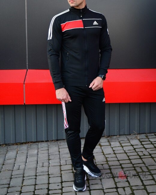 Мужской Спортивный Костюм Adidas Мужской Спортивный Костюм Adidas