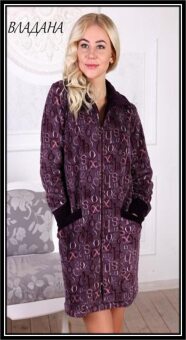 Женский домашний халат Fleur ВЛАДАНА