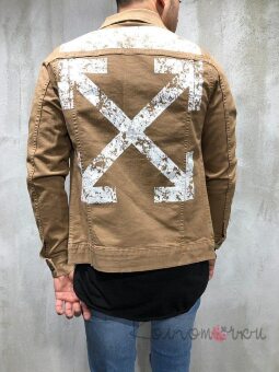 Стильна Чоловіча Джинсова Куртка Стильна Чоловіча Джинсова Куртка