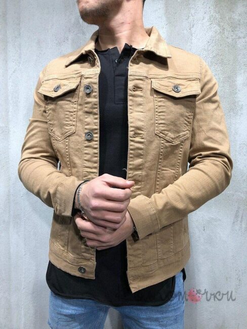 Стильна Чоловіча Джинсова Куртка