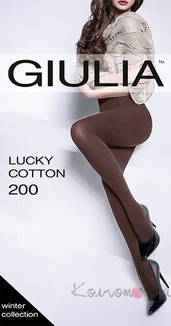 Колготки жіночі GIULIA Lucky Cotton 200