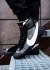 Кроссовки Мужские Nike BLAZER MID "OFF WHITE" (Черные) Реплика