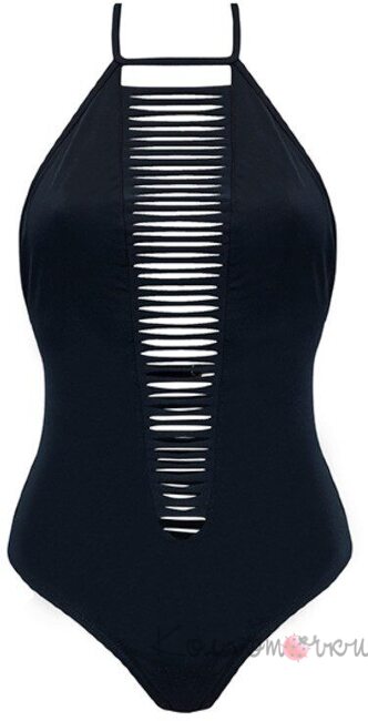 Слитный купальник Perilla Constellation Black