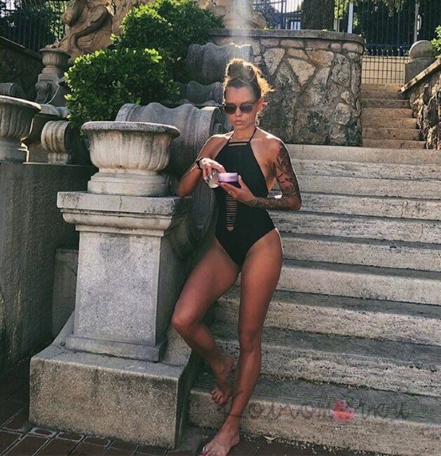 Сдельный купальник Perilla Constellation