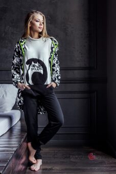 Пижама теплая женская, LHS 817, Key Пижама теплая женская, LHS 817, Key