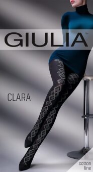 Жіночі теплі колготки GIULIA Clara 200 model 2 Жіночі теплі колготки GIULIA Clara 200 model 2
