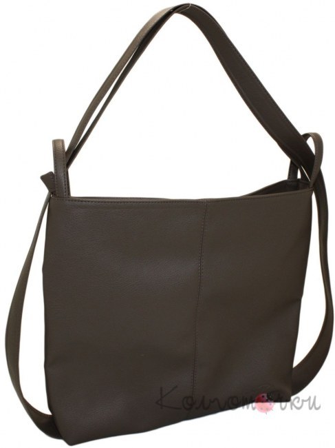 Женская сумка-рюкзак оливка 433