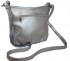 Женская сумка перламутр серебро 366