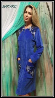 Женский домашний халат Fleur МАРГАРЕТ