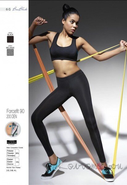 лосины для фитнеса Bas Bleu Forcefit 90