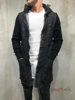 Стильна Чоловіча Джинсова Куртка Стильна Чоловіча Джинсова Куртка