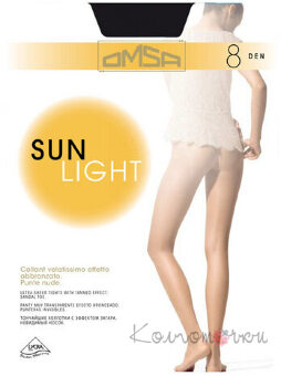 Колготки, Omsa Sun Light 8 den Колготки, Omsa Sun Light 8 den
