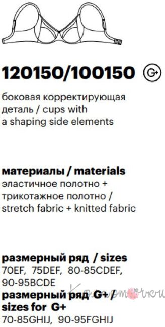 Milavitsa 100150 — подвійний шар чашок, внутрішній шар