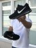 Кроссовки Мужские Nike Air Max 2017 (Черные с Белым) Реплика