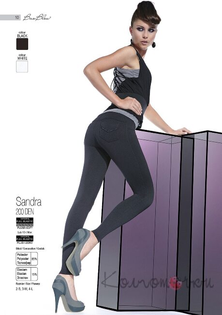 Леггинсы, SANDRA 200 den, Bas Blue Леггинсы, SANDRA 200 den, Bas Blue