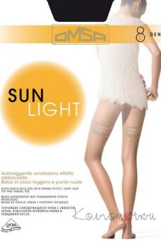 Чулки, Omsa Sun Light Autoreggente 8 den Чулки, Omsa Sun Light Autoreggente 8 den