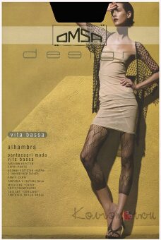 леггинсы-капри сетчатые OMSA Alhamdra леггинсы-капри сетчатые OMSA Alhamdra