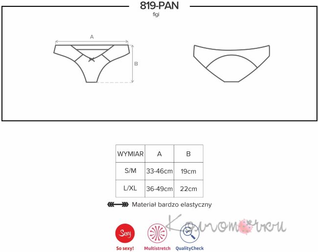 Obsessive 819-PAN-1 Obsessive 819-PAN-1
